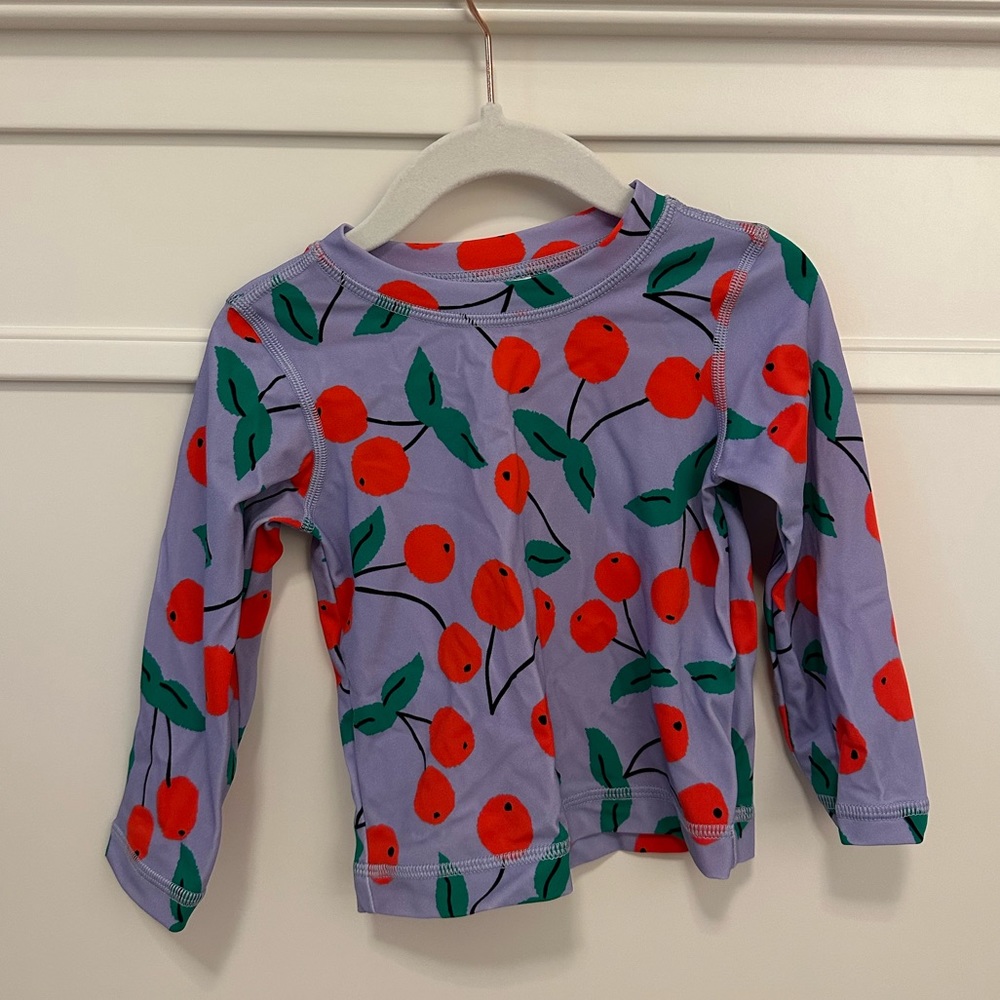 NWOT 2T Hanna Andersson Two Piece Swim Cherry Cheer